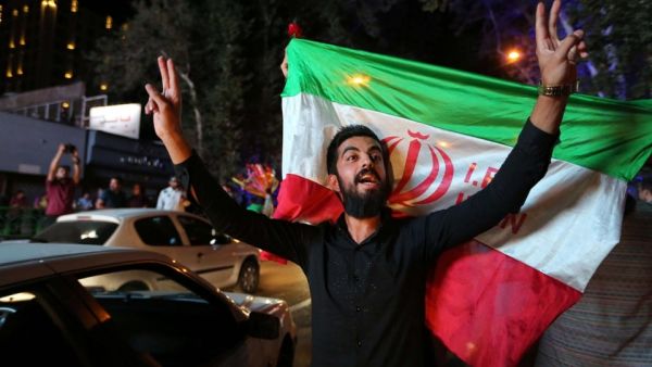 Iranians celebrated in the streets after the nuclear deal was struck. (AFP/File)