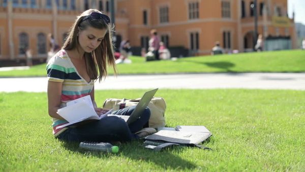 For students in science-oriented fields, the MacBook Air stands out as a versatile and convenient computer. (Shutterstock)
