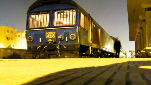 A photo of an old train in Egypt