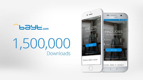 Bayt's mobile app allows job-hunting capabilities on the go! (Bayt)