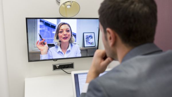 If this your first Skype interview, it would do you good to do a mock interview with a friend. (Shutterstock)