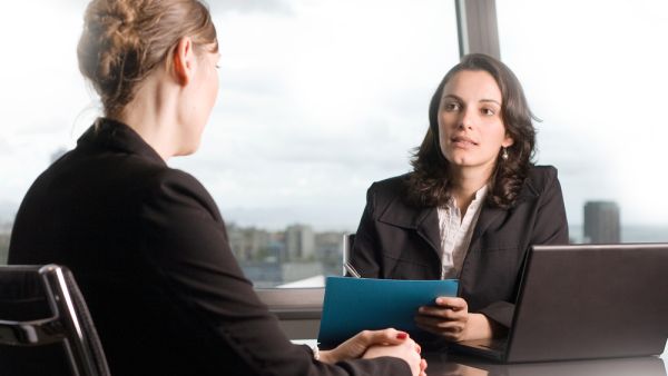 "Interrupting the interviewer gives the impression that you are not a good listener," said Mercy Corps HR coordinator Isra' Madadha when asked what mistakes people make when interviewing. (Al Bawaba/File)