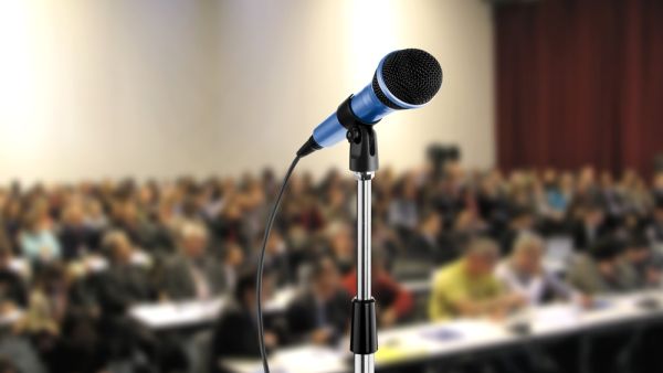Rehearse in front of an audience and ask for feedback. (Shutterstock)