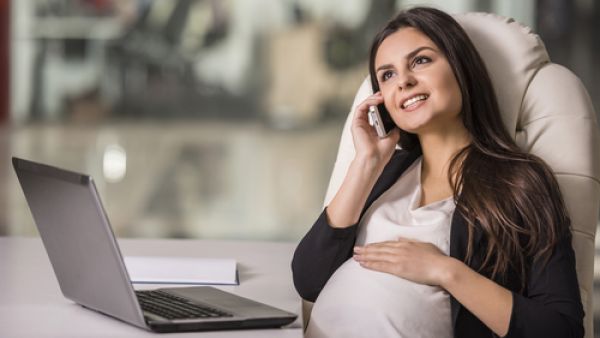 Many companies organize their own pregnancy wellness initiatives.  (Shutterstock)