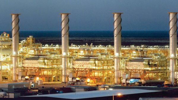 Ras Laffan Industrial City, located 80 km north of Doha is Qatar's main site for production of liquefied natural gas and gas-to-liquid.  (IMGwide.com)