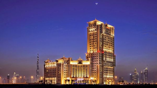The five-star Marriott Hotel Al Jaddaf in Dubai. (Marriott) The five-star Marriott Hotel Al Jaddaf in Dubai. (Marriott)