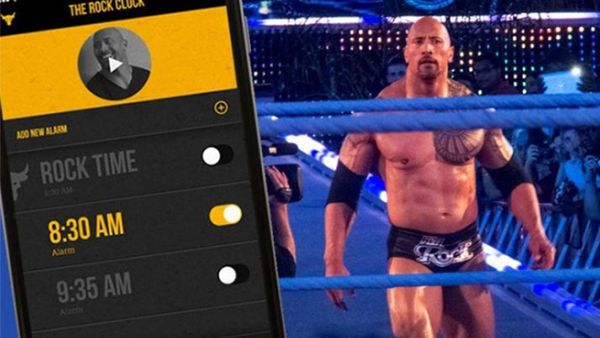 The Rock warns that there is no snooze button on his clock! (File photo)