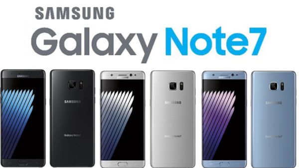 The Galaxy Note 7 comes in 64GB capacity and three colours in the Middle East- Black Onyx, Silver Titanium and Gold Platinum. (Samsung)