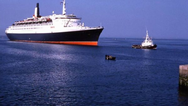 Istithmar World purchased the QE2 in 2008 and but plans to convert her to a luxury hotel were scrapped due to the financial crisis. (Wikipedia) 