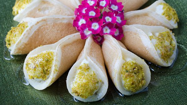 Qatayef is one of the most popular treats exclusive to the fasting month. (File photo)