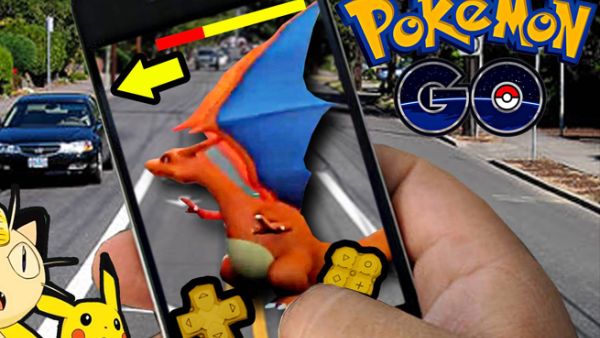 Pokemon Go allows players to flit between the real and virtual world. (File photo)