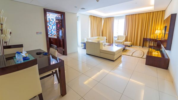 Families opting to downsize are causing rent prices to drop in Abu Dhabi with so many vacant units available. (Shutterstock)