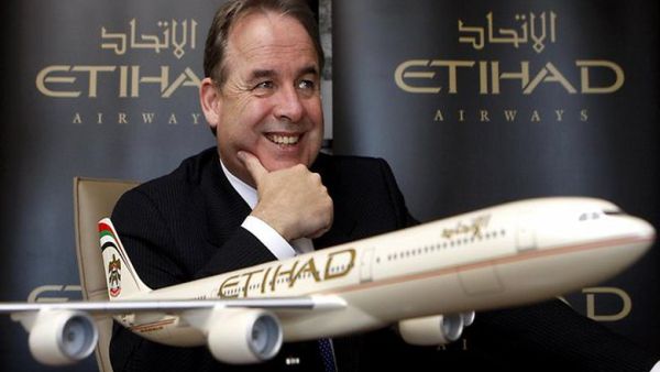 The Australian CEO oversaw rapid growth of Etihad Airways, including the development of seven airline equity partnerships. (File photo) The Australian CEO oversaw rapid growth of Etihad Airways, including the development of seven airline equity partnerships. (File photo)