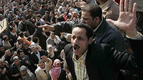 File photo from a Mahalla strike in 2011. 