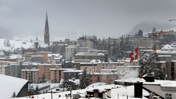 The rolling Syrian crisis has usurped Palestine’s traditional place as the Davos cause célèbre for the past five years and it will undoubtedly feature prominently.  (AFP/Fabrice Coffrini)
