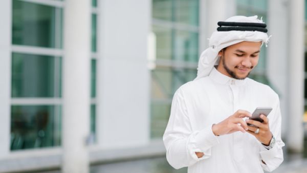 A recent study conducted by Google highlighted that the UAE ranked number one in global smartphone penetration at 73.8 percent. (Shutterstock)
