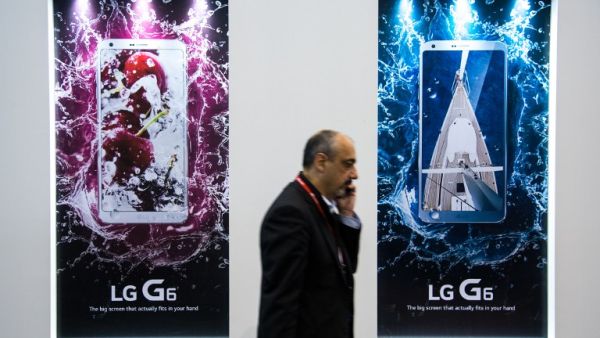 The LG6 was unveiled at MWC2017 in Barcelona.  (AFP/Josep Lago)