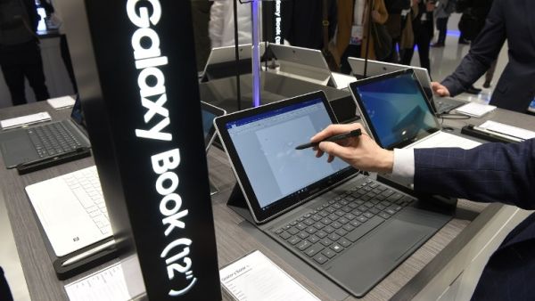Samsung has not yet released details on price or availability of the new tablets. (AFP/Lluis Gene)