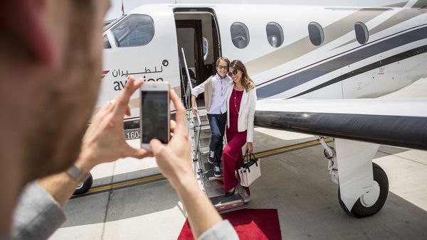 The aircraft are currently based in Abu Dhabi’s Al Bateen Airport, and only fly to destinations in the GCC region as they cannot fly longer than around three hours. (GI Aviation)
