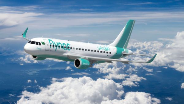 The flynas order from Airbus is for up to 100 A320neos, including purchasing options, according to Reuters.   (flynas)