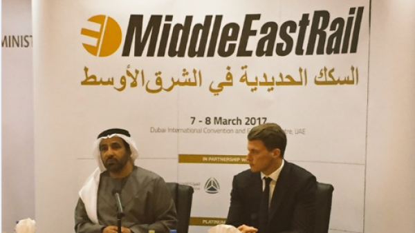 Over 350 construction and engineering companies, regional and international railway operators are expected to participate and offer their services for future systems. (Twitter/Middle East Rail)