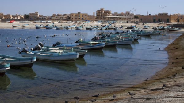 Small fishing boats in Mirbat, Dhofar, Oman. (Shutterstock/JurateBuiviene)