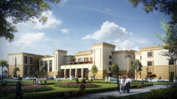 The campus will accommodate 2,500 students during its first phase with a total capacity of 5,000 students.