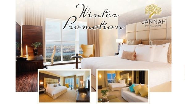 احصل على العرض من خلال استخدام الرمز " JannahWinter " على الحجوزات المباشرة، أو بالحجز عبر أحد مندوبي المبيعات الخاصين بجنة برج السراب.