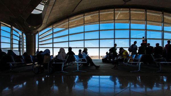 Exactly 593,427 travelled via QAIA in February, marking a 9.2 per cent increase in passenger movement from 2018. (Shutterstock)