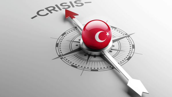 Worryingly for Ankara, industrial output fell 6.4% and there are signs of more falls in the months ahead. (Shutterstock)