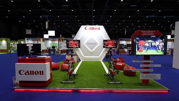 Canon at Think Science Fair 2018.