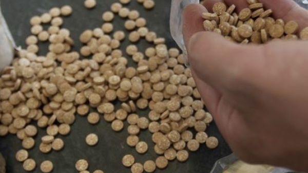 Captagon pills. (AFP/File)