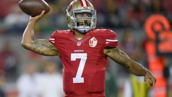 Colin Kaepernick of the San Francisco 49ers (AFP/Thearon W. Henderson)
