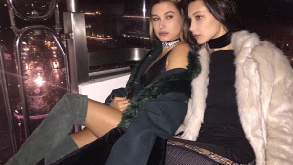 بيلا حديد وهايلي بولدوين