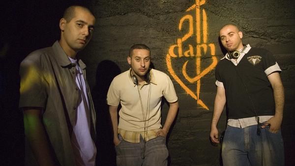 Suhell Nafar, Tamer Nafar & Mahmoud Jreri are the members of DAM. (Image: Noliesradio.org)