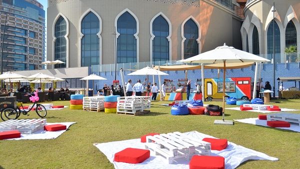 During the event