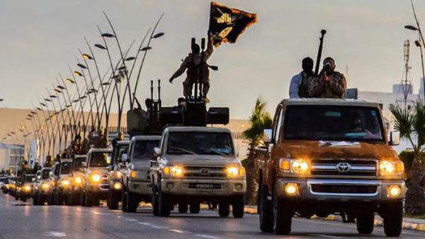 Toyota's pick-ups and SUVs feature prominently in Daesh propaganda videos. (Twitter)