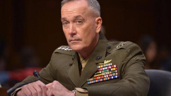 The US Senate confirmed Marine General Joseph Dunford as the next chairman of the Joint Chiefs of Staff in July 2015. (AFP/Mandel Ngan)