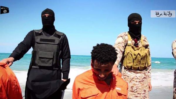 Daesh has released another video showing the murder of Ethiopian Christians in Libya on Sunday. (Screenshot)