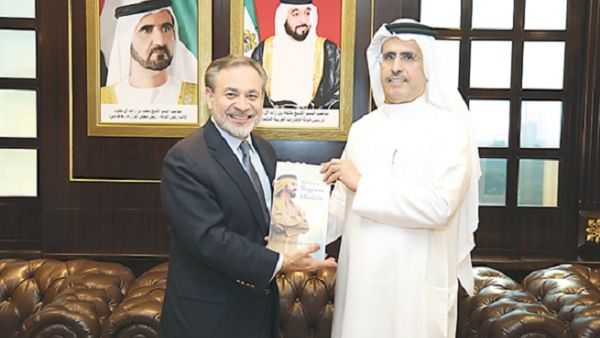 جانب من اللقاء. جانب من اللقاء.