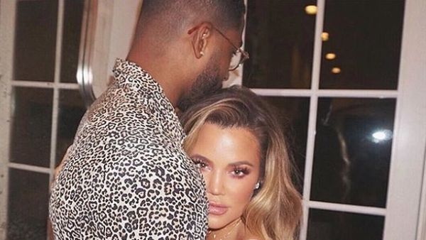 Khloe Kardashian  and Tristan Thompson (Twitter)