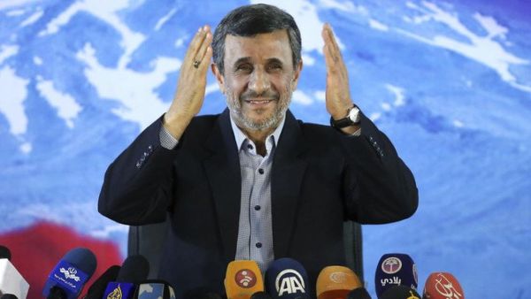 Former Iranian President Mahmoud Ahmadinejad (Twitter)