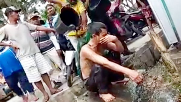 'Punishment' for Extramarital Sex in Indonesia (Twitter)