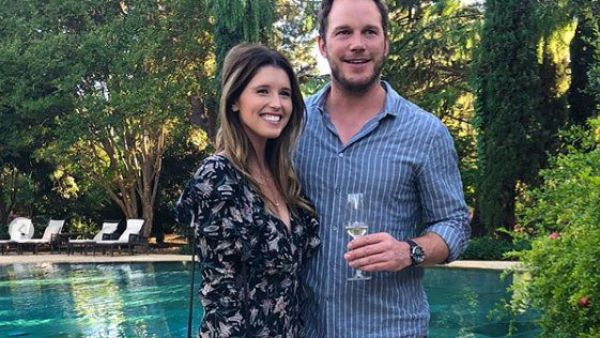 Chris Pratt and Katherine Schwarzenegger (Twitter)