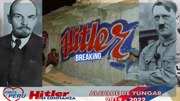 Hitler Alba Sanchez, and Lennin Vladimir Rodriguez Valverde are going head to head in the Mayoral elections in Yungar (Twitter)