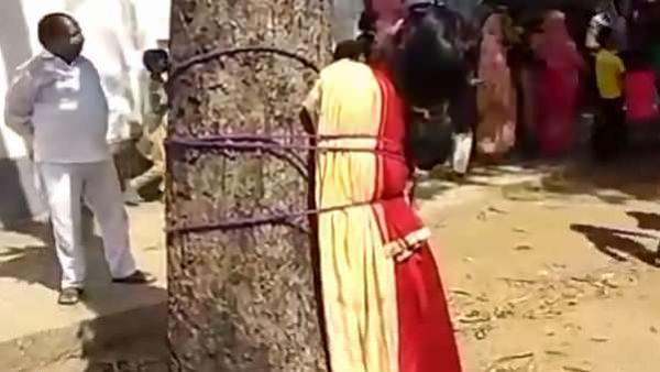 The 18-year-old had gone against her family's wishes by pursuing a relationship with a Hindu, and was beaten for bringing shame on their village (Twitter)