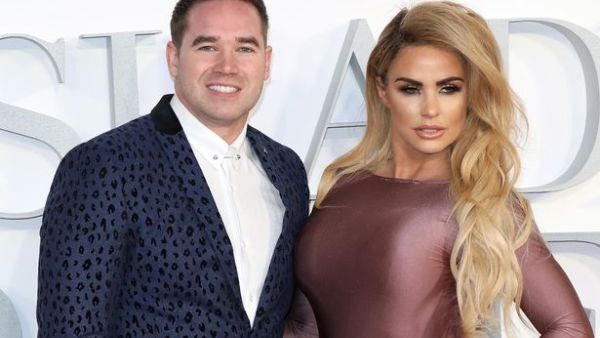 Katie Price and Kieran Hayler (Twitter)