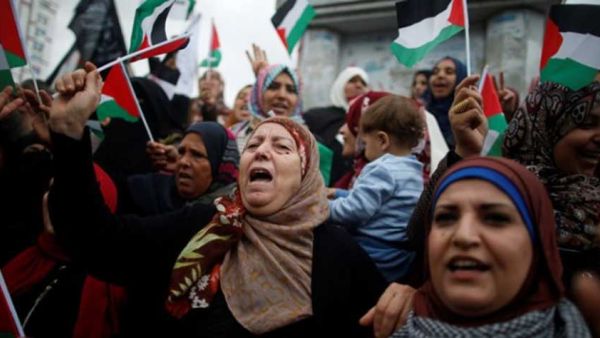 Palestinians call general strike in West Bank, Gaza Strip and East Jerusalem in support of Israeli-Arab protest against Israel’s Nation State Law (Twitter)