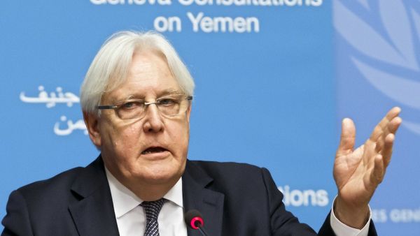 Yemen Special Envoy Martin Griffiths (Twitter)