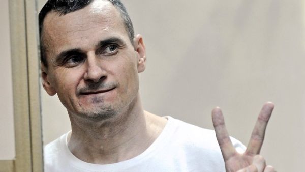 Oleg Sentsov has won the European Parliament's 2018 Sakharov Prize (Twitter)